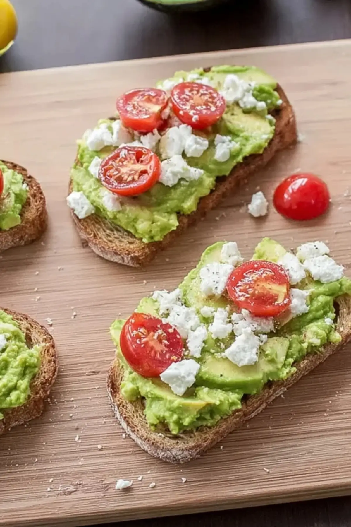 Avocado and Feta Toast