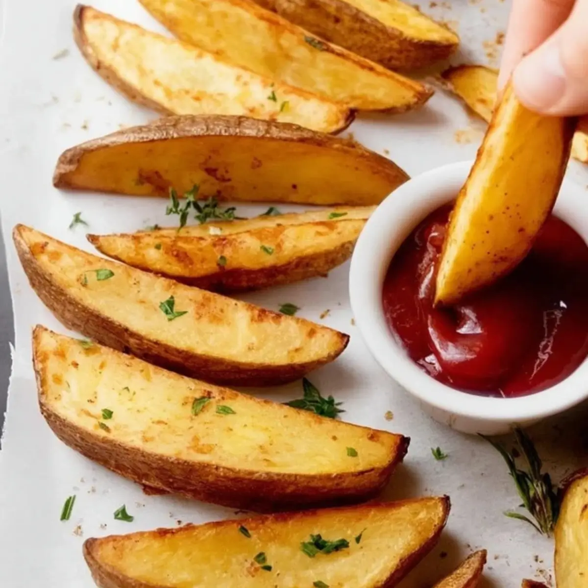 Baked Potato Wedges