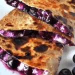 Blueberry Breakfast Quesadilla