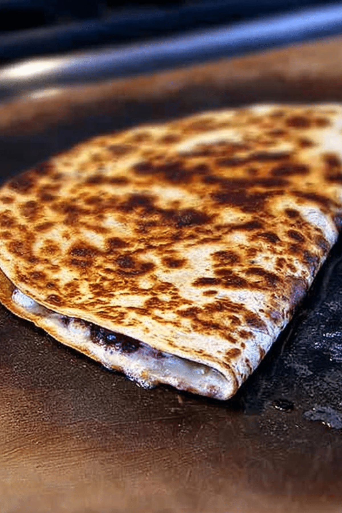 Blueberry Breakfast Quesadilla