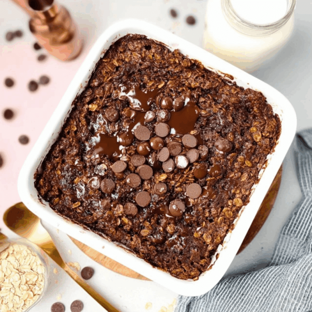 Brownie Baked Oatmeal