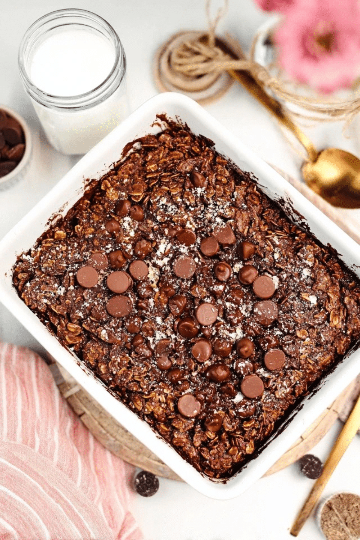 Brownie Baked Oatmeal