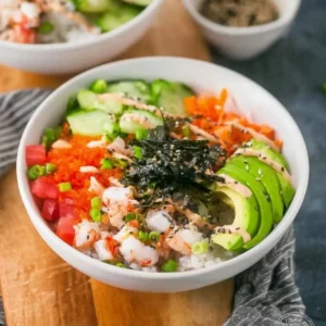 California Roll Sushi Bowls