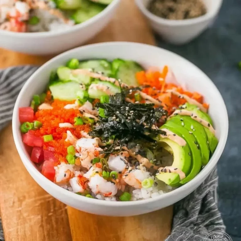 California Roll Sushi Bowls