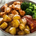 Chicken and Roasted Potato Bowl