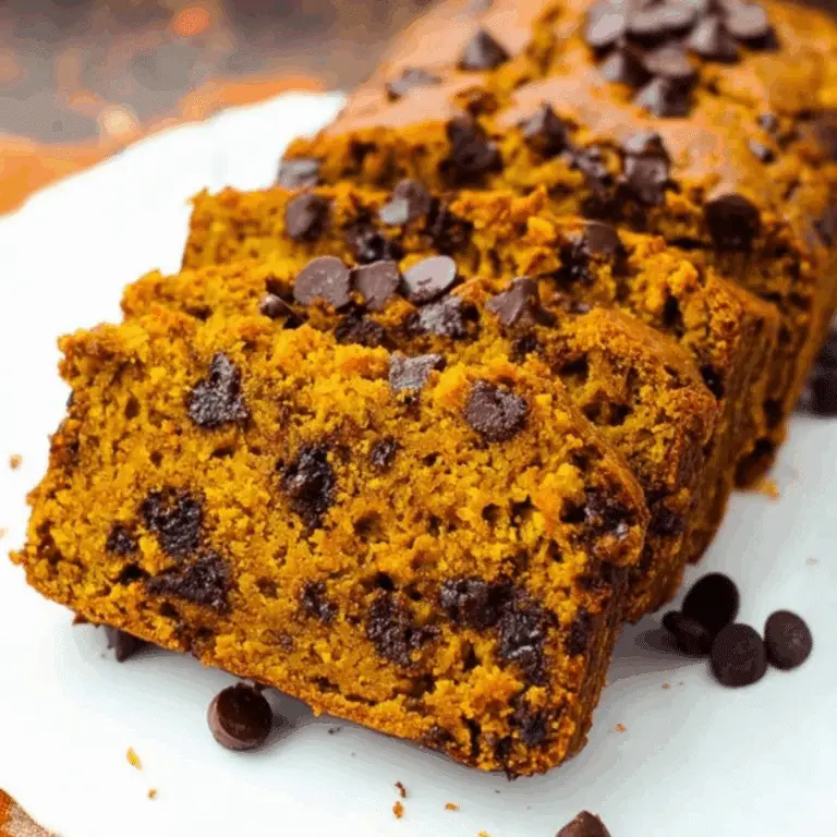 Chocolate Chip Pumpkin Bread