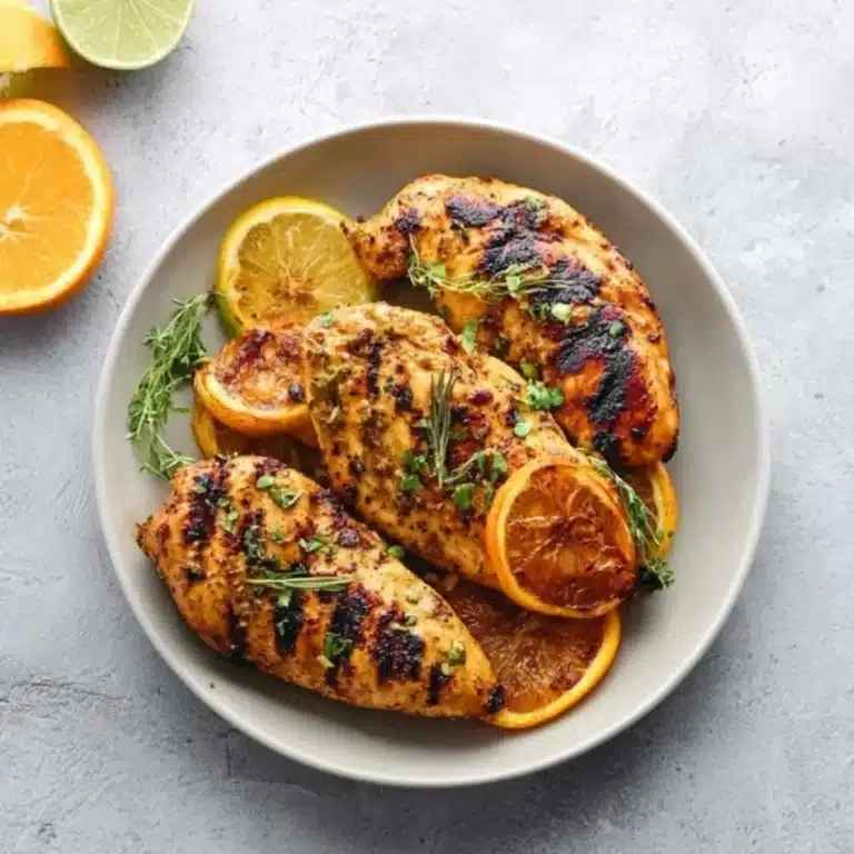 Citrus Dijon Grilled Chicken