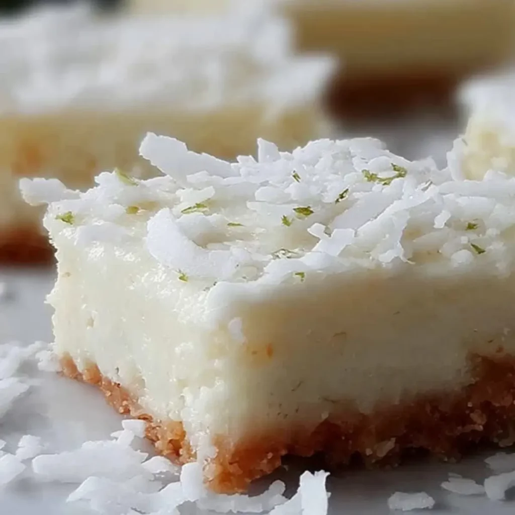 Coconut Lime Bars