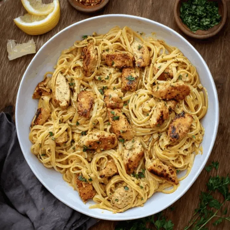 Cowboy Butter Chicken Linguine