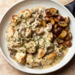 Creamy Chicken Stroganoff