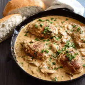 Creamy Coq Au Riesling