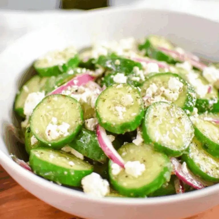 Cucumber Feta Salad