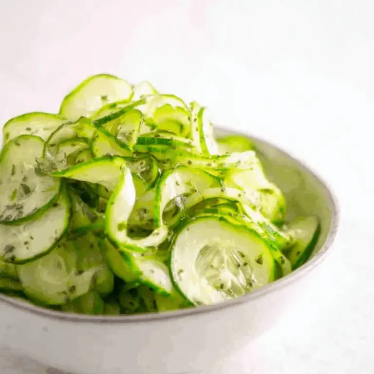 Cucumber Vinegar Salad