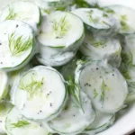 Dill Cucumber Salad