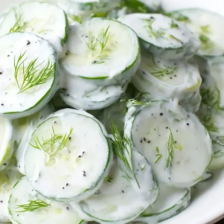 Dill Cucumber Salad