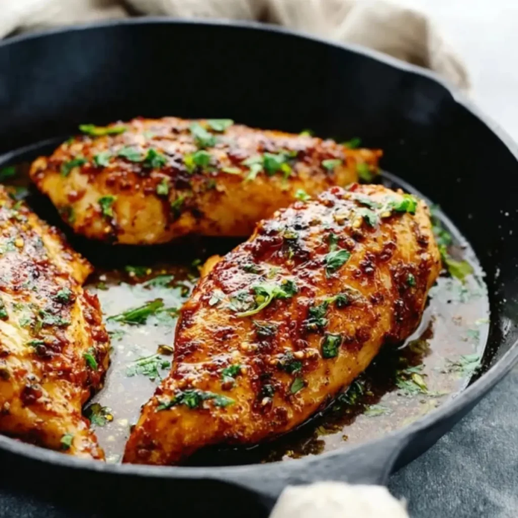 Garlic Butter Baked Chicken Breast