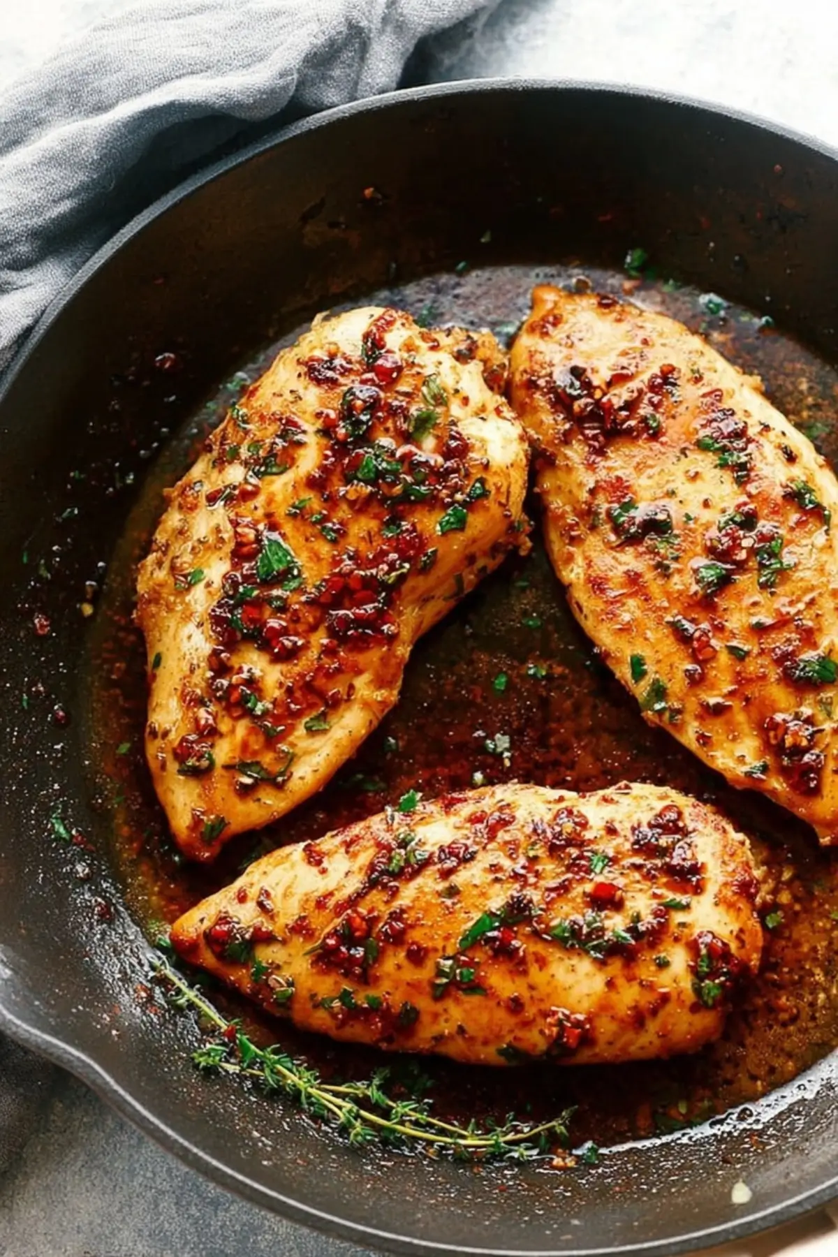 Garlic Butter Baked Chicken Breast