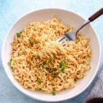 Garlic Butter Ramen Noodles