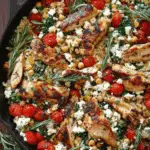 Greek Chicken and Lemon Rice