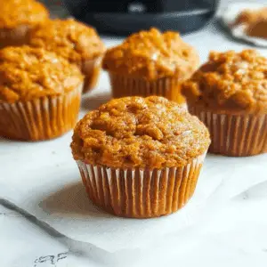 Greek Yogurt Pumpkin Muffins