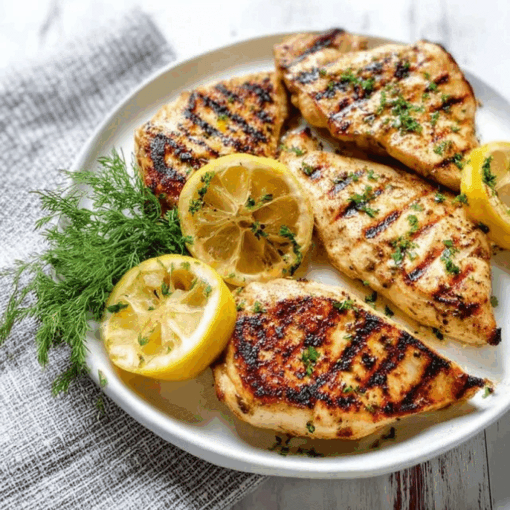 Grilled Lemon Chicken