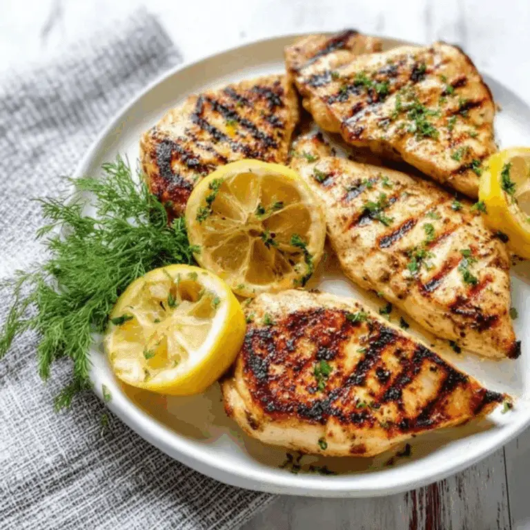 Grilled Lemon Chicken