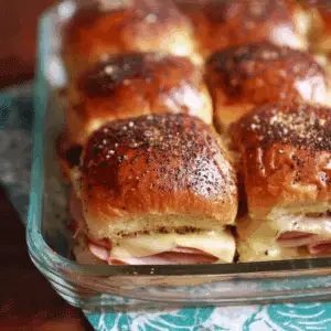 Ham and Havarti Cheese Sliders