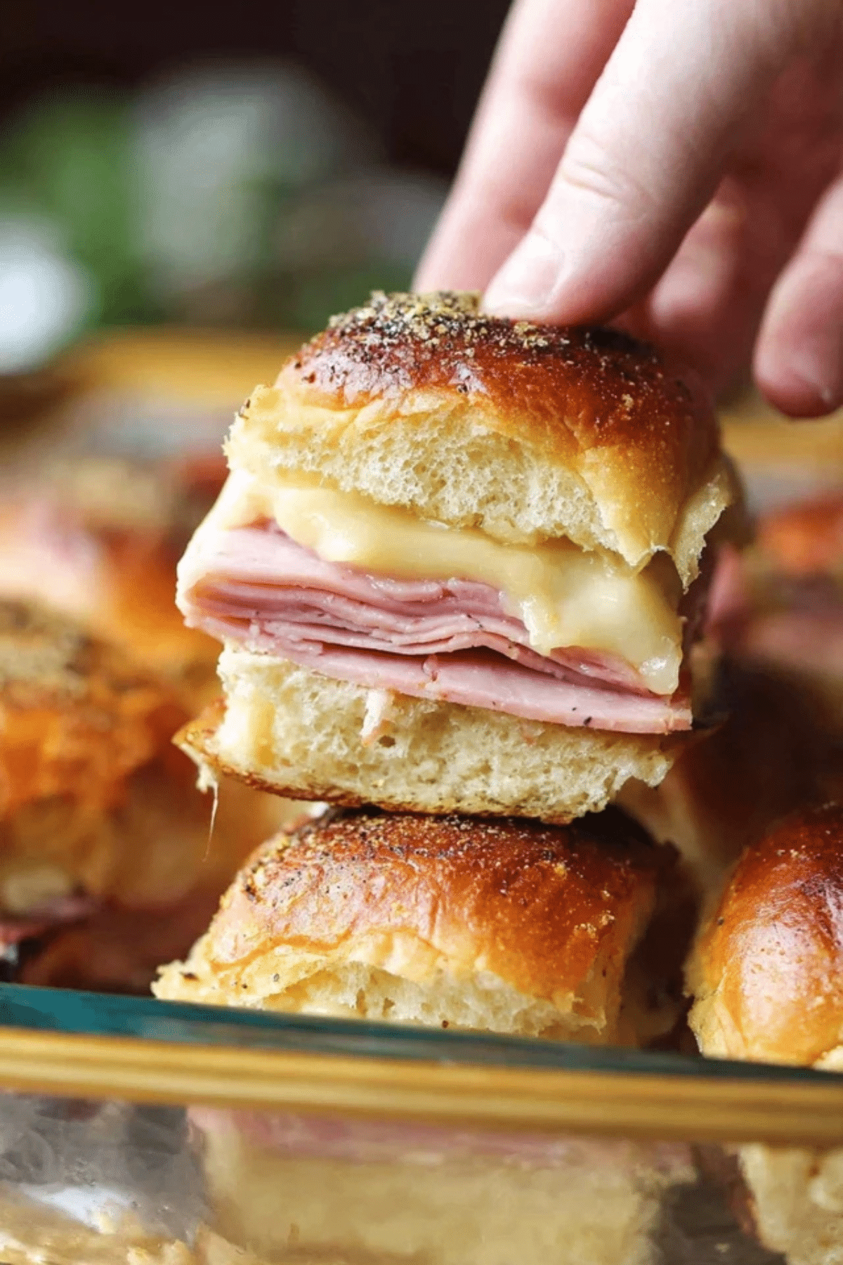 Ham and Havarti Cheese Sliders