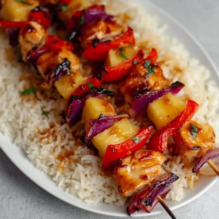 Hawaiian Chicken Kabob