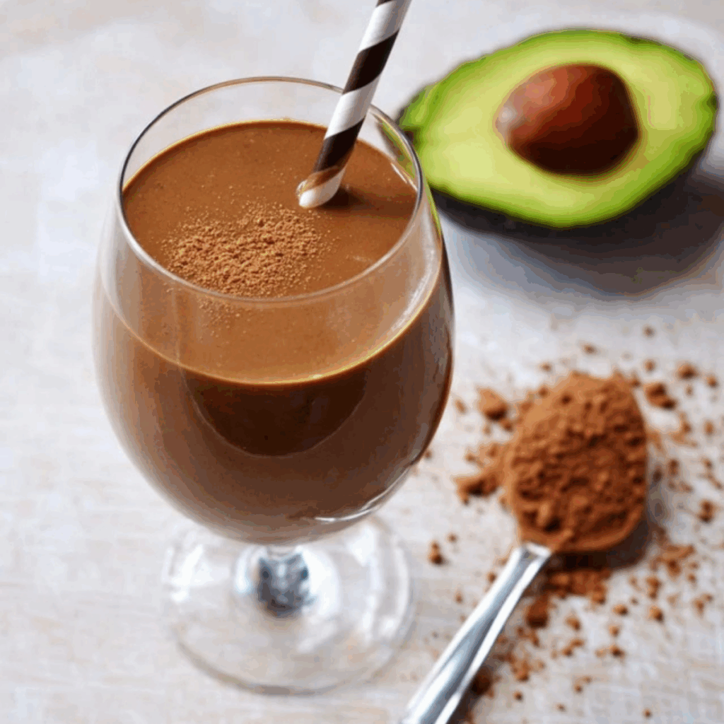 Healthy Chocolate Avocado Smoothie