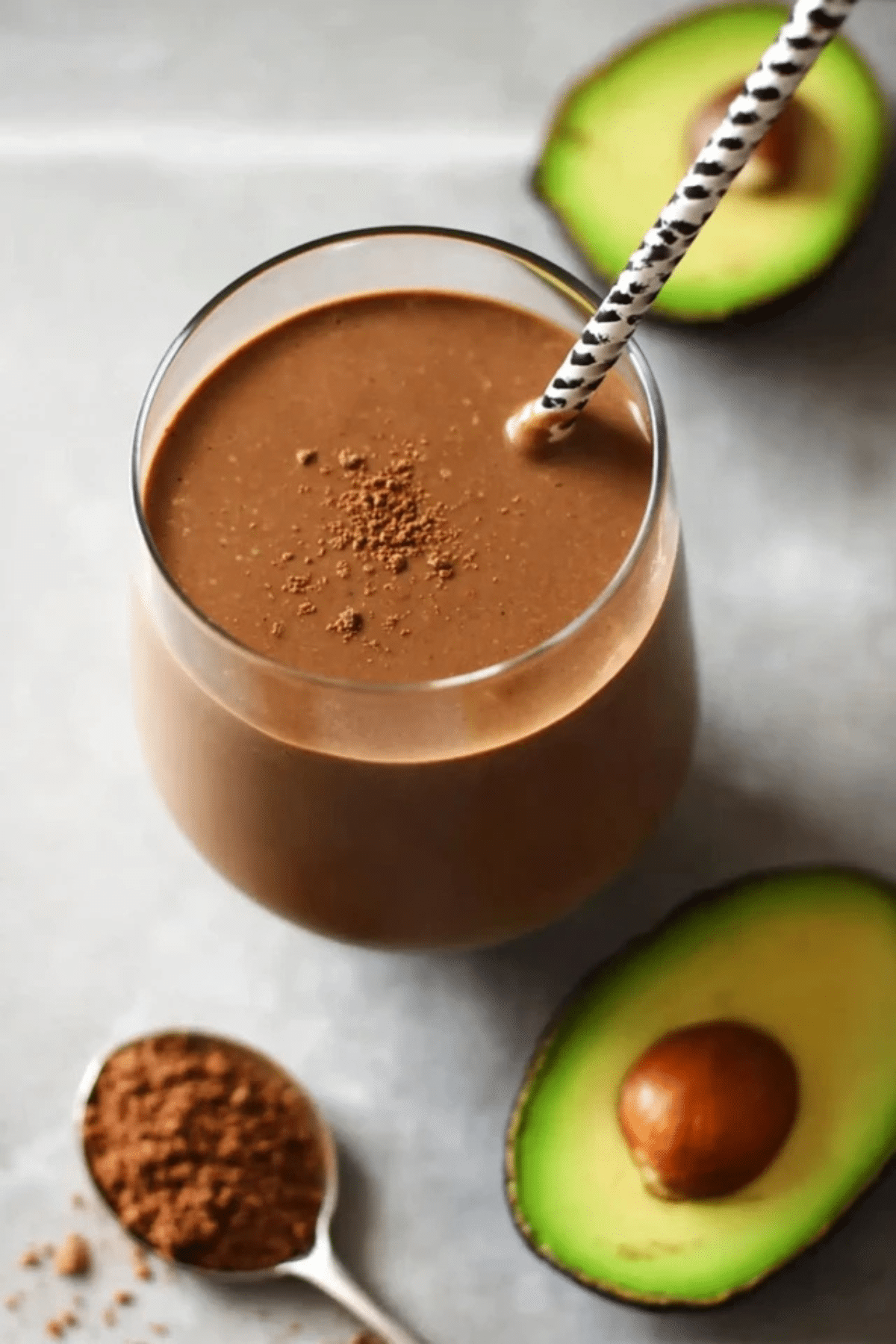 Healthy Chocolate Avocado Smoothie