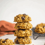 Healthy Pumpkin Oat Cookies