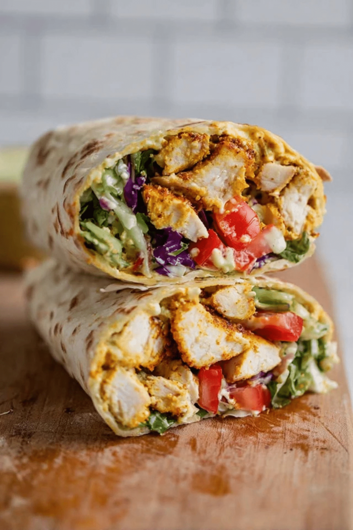 Honey Mustard Chicken Wraps Recipe