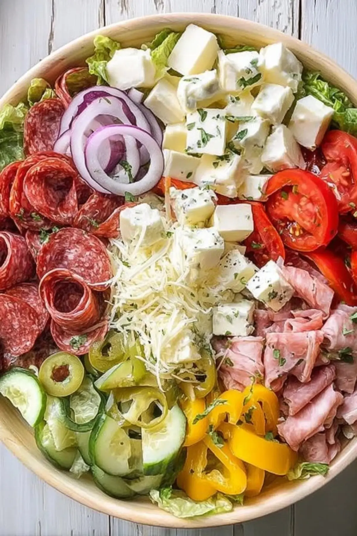 Italian Sub Salad Recipe