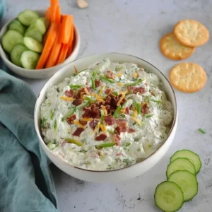 Keto Cucumber Crack Dip: A Low-Carb Delight