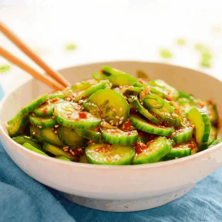 Korean Cucumber Salad