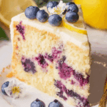 Lemon Blueberry Buttermilk Cake