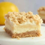 Lemon Cheesecake Crumb Bars
