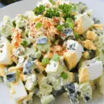 Low Carb Cucumber Egg Salad