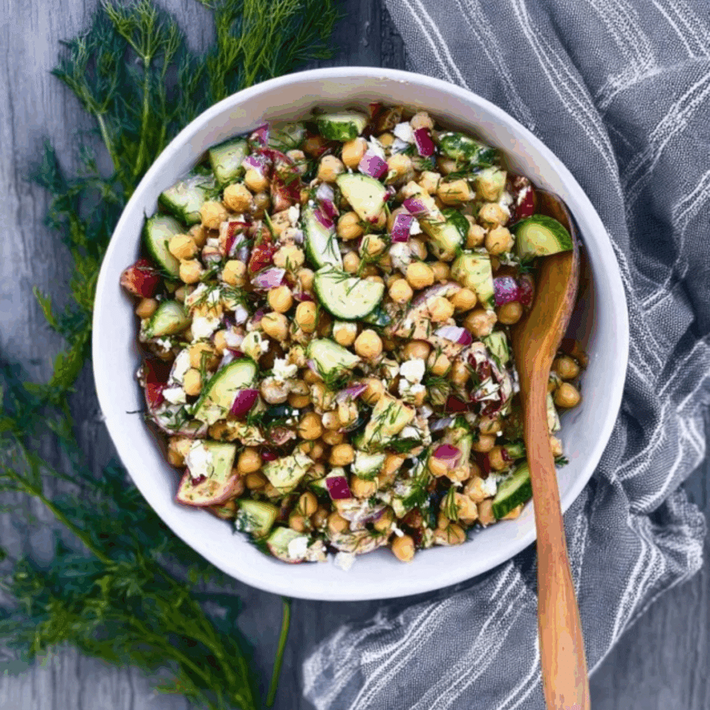 Mediterranean Chickpea Salad