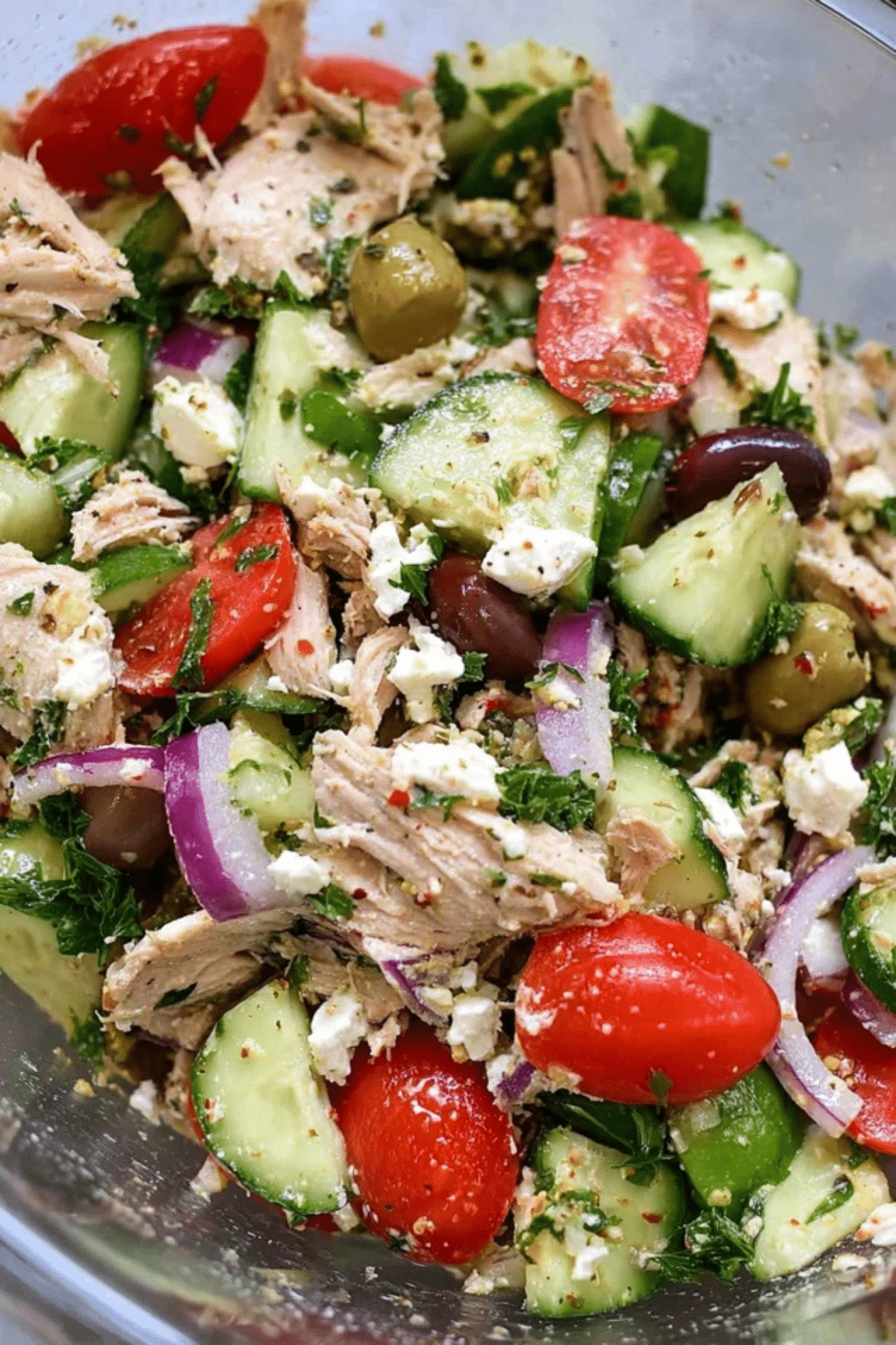 Mediterranean Tuna Salad