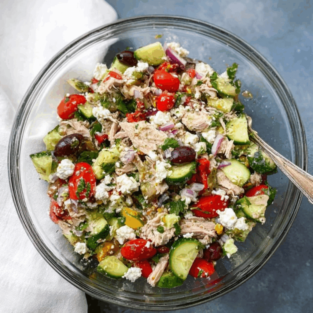 Mediterranean Tuna Salad