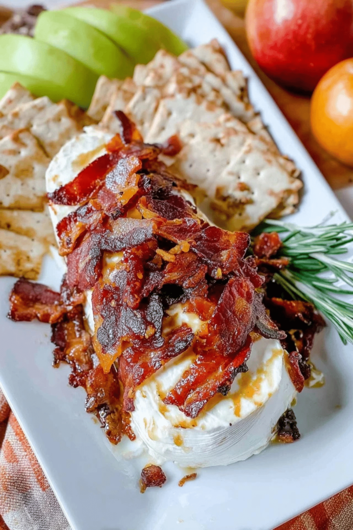 Million Dollar Bacon Goat Cheese Appetizer Log