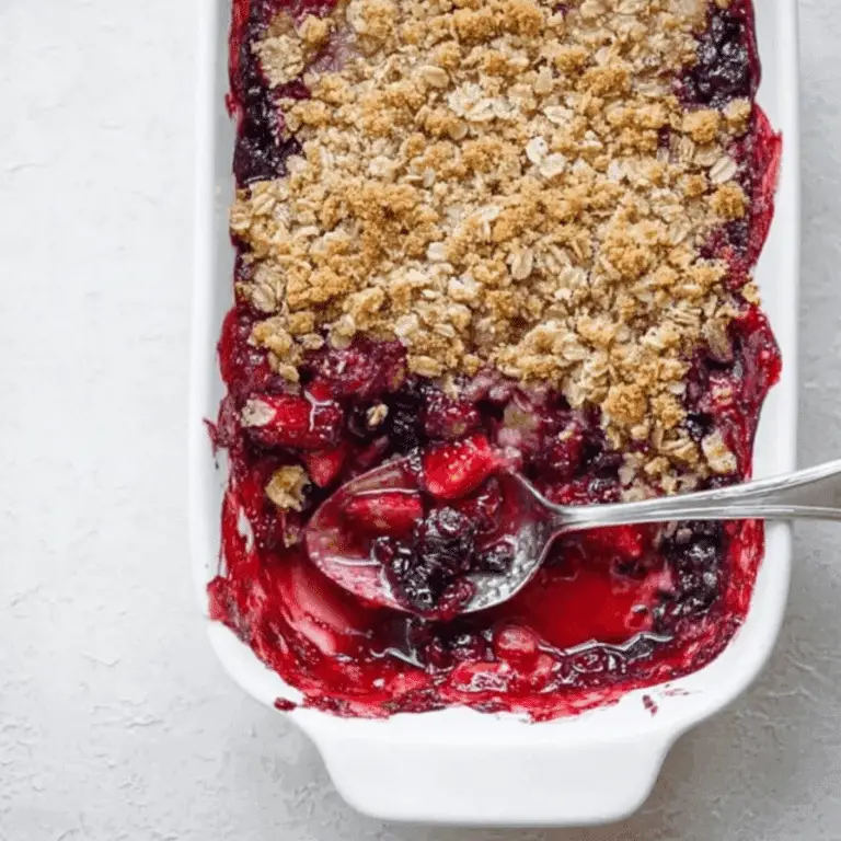 Mixed Berry Crisp