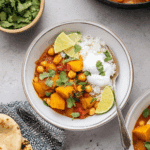 Moroccan Pumpkin & Chickpea Stew