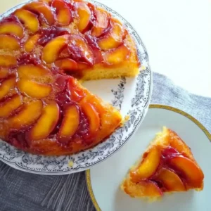 Nectarine Upside Down Cake