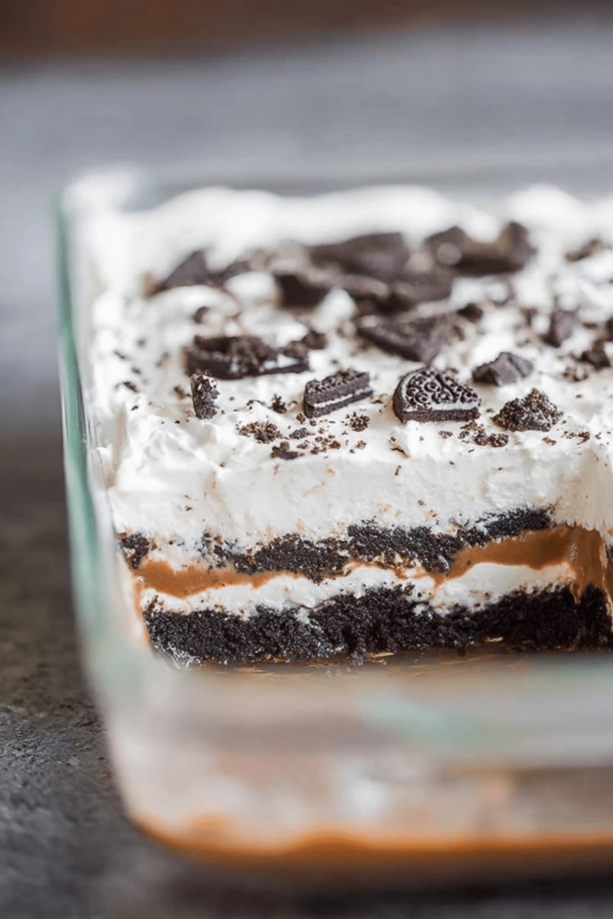 No Bake Heavenly Oreo Dessert