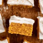 Pumpkin Bars with Cream Cheese Frosting