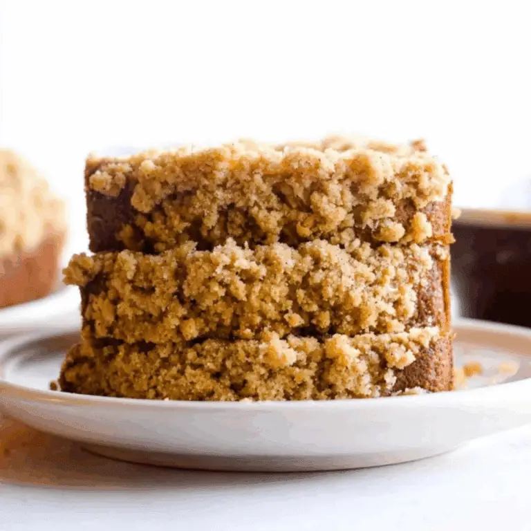 Pumpkin Bread with Crumb Topping