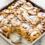 Pumpkin Cinnamon Roll Bake